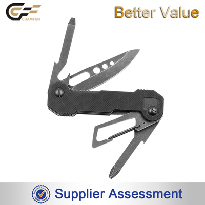 Tactical and Outdoor 5IN1 Multi Functional Folding Knife